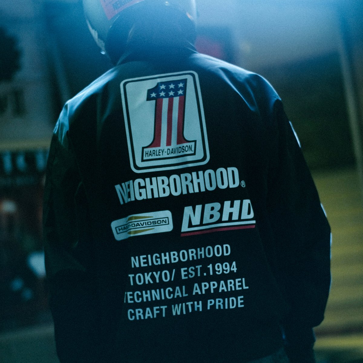 NEIGHBORHOOD HARLEY DAVIDSON レーシングジャケット