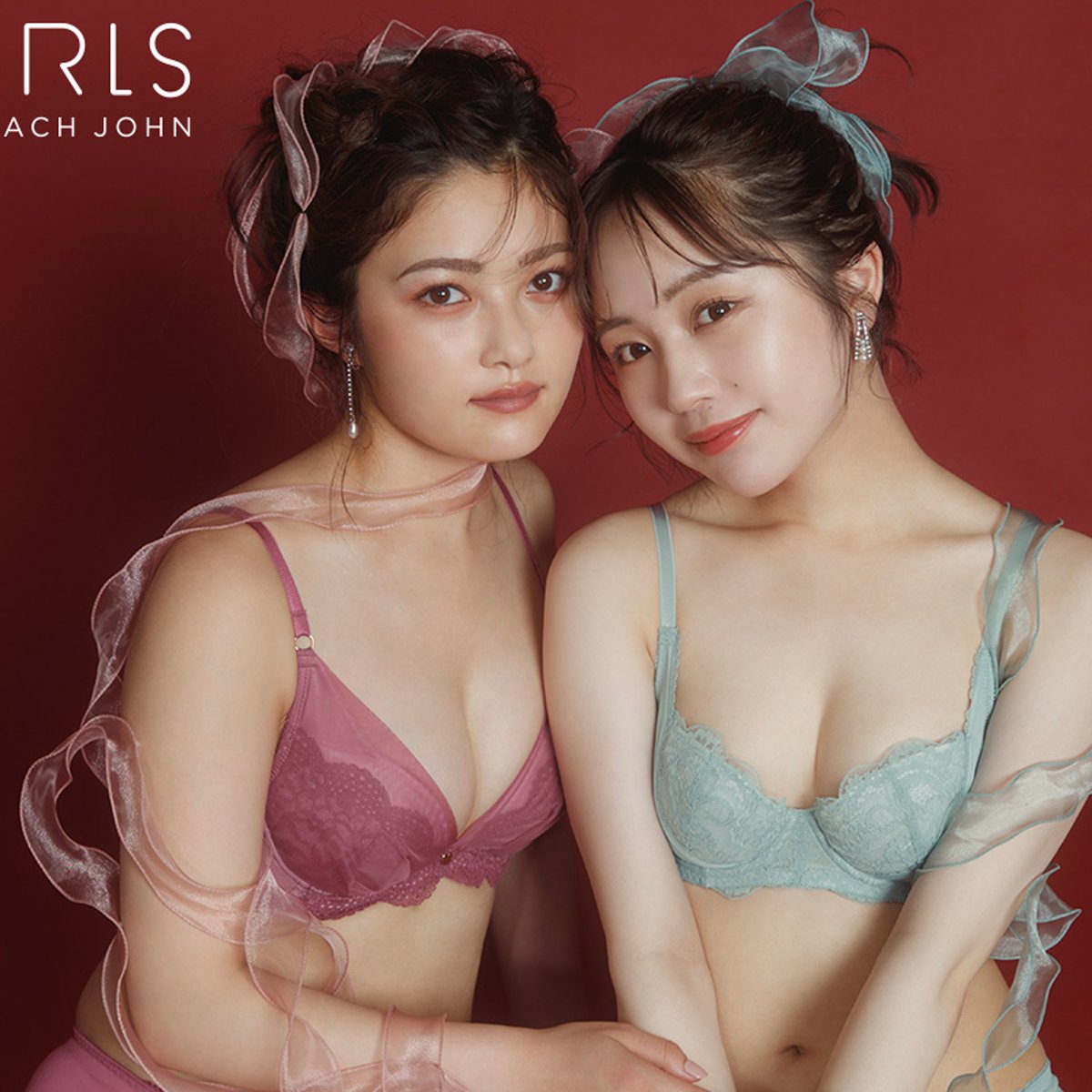 ガールズ バイ ピーチ・ジョン」新ヴィジュアルに井上咲楽となえなのが登場