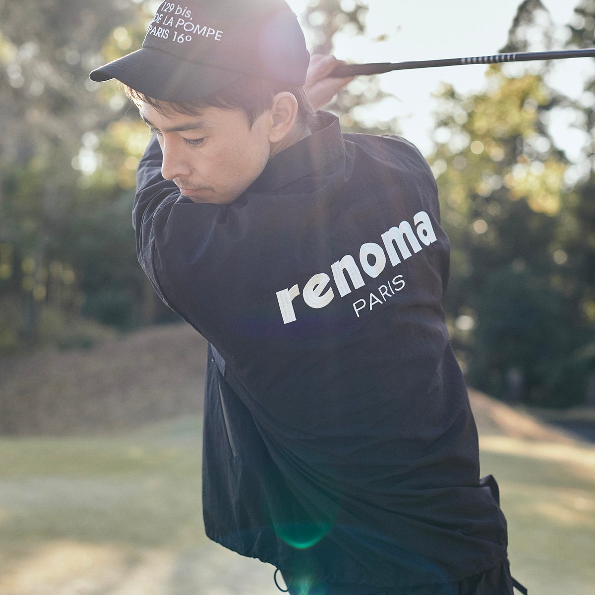 「レノマ」から熊谷隆志がディレクションを手掛けるゴルフライン