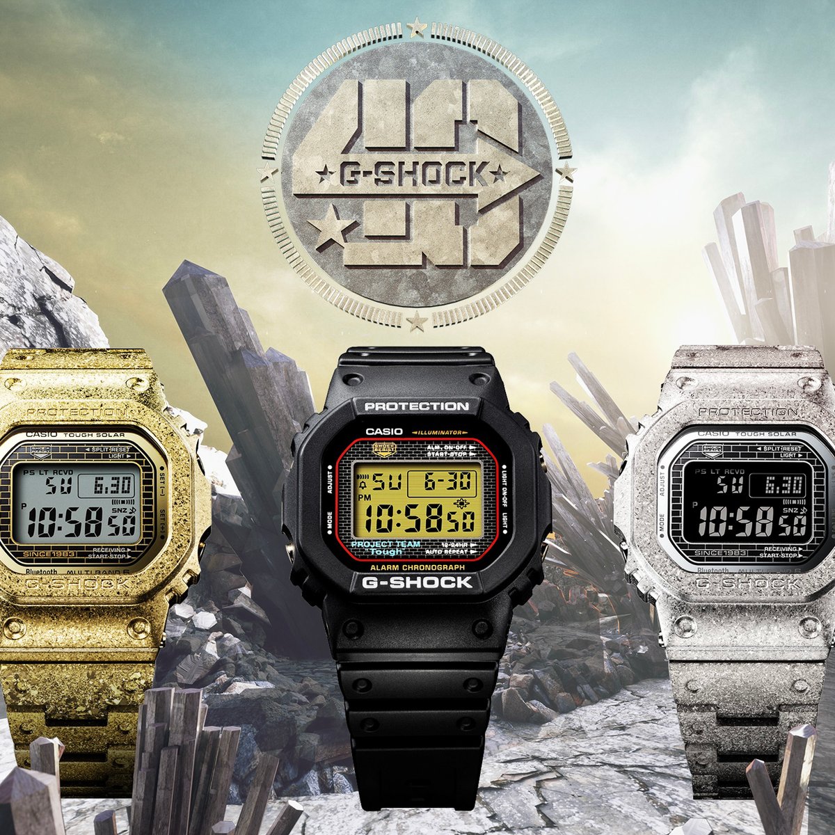 atmosコラボ CASIO G-SHOCK カシオ アトモス - 腕時計(デジタル)