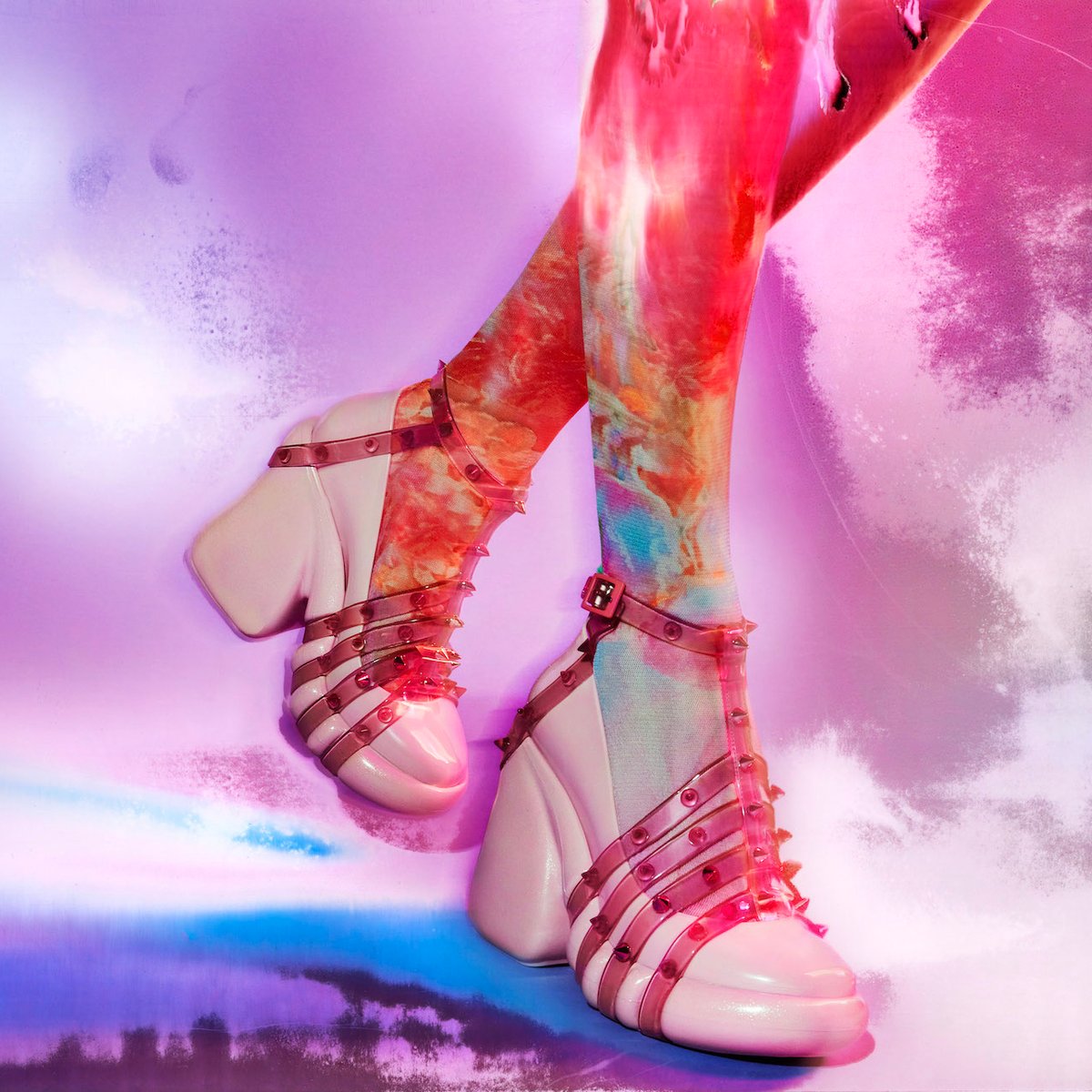 ジャンポールゴルチエJean Paul GAULTIER ウイングチップポイン