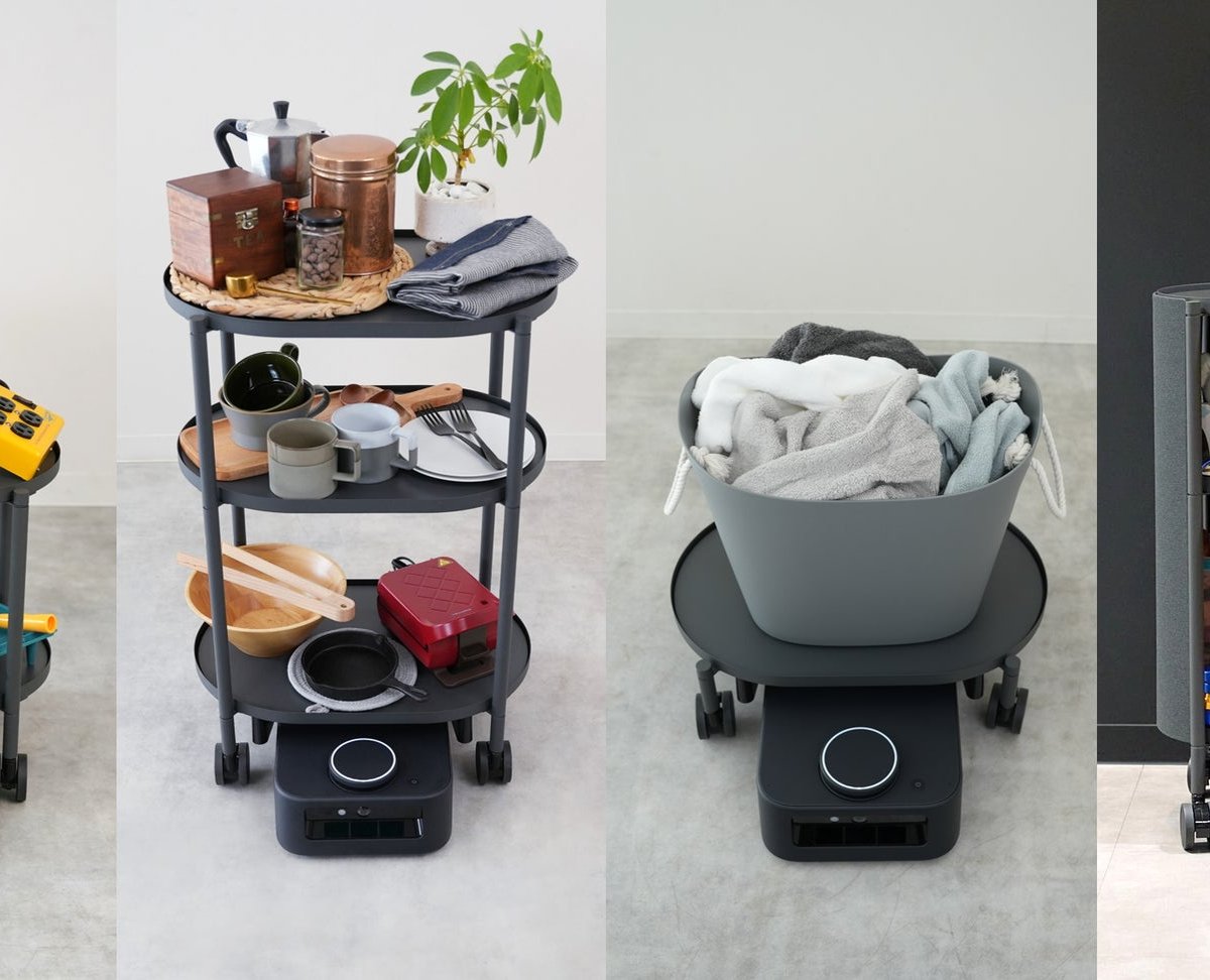 音声に反応し家具を動かす家庭用自律移動ロボット「カチャカ」が登場