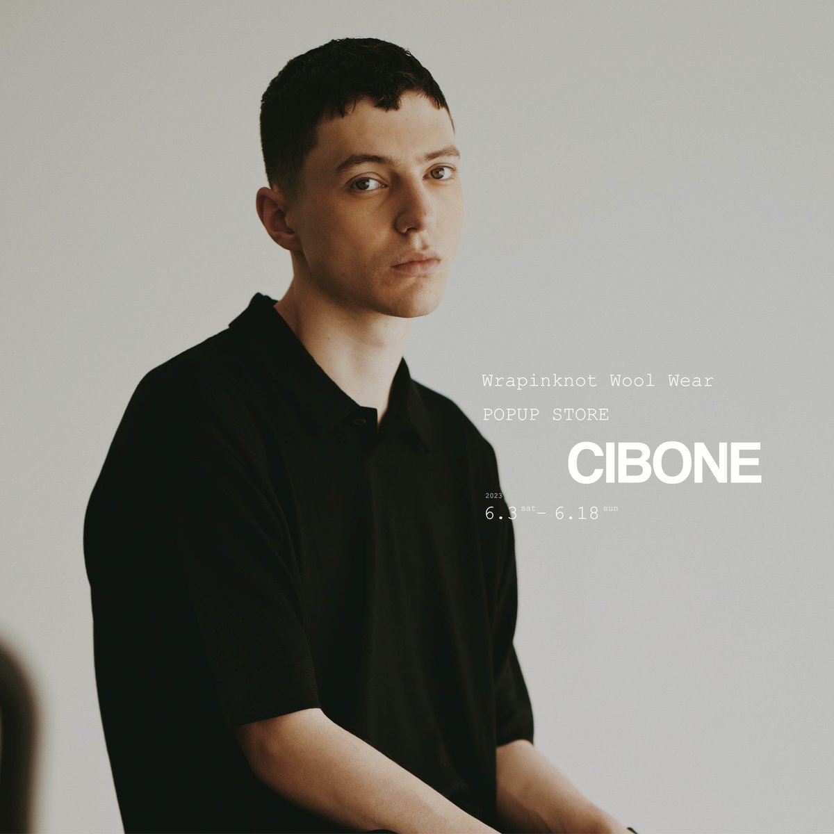 ラッピンノット」がCIBONEでポップアップ 黒一色のカプセル