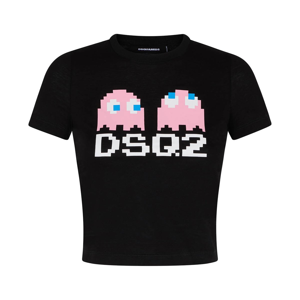 ディースクエアード Dsquared2 Pac-Man ロゴ プリント Tシャツ ディースクエアード Dsquared2 Pac-Man ロゴ プリント Tシャツ