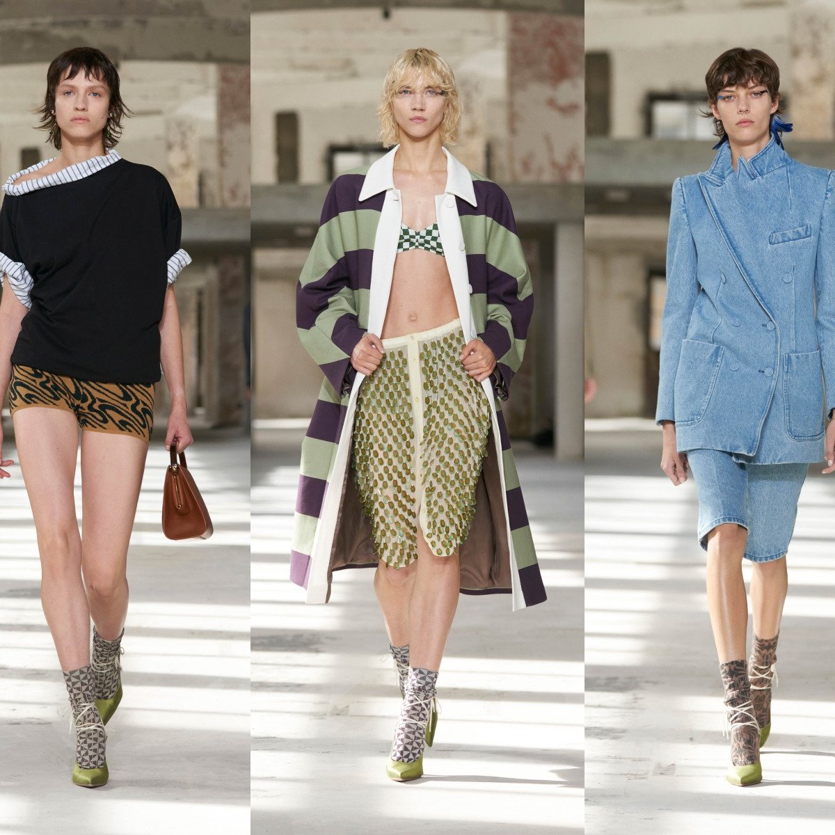 美品✨ドリスヴァンノッテン チェック柄 デザインスカート レーヨン 春夏 美品✨ドリスヴァンノッテン チェック柄 デザインスカート レーヨン 春夏