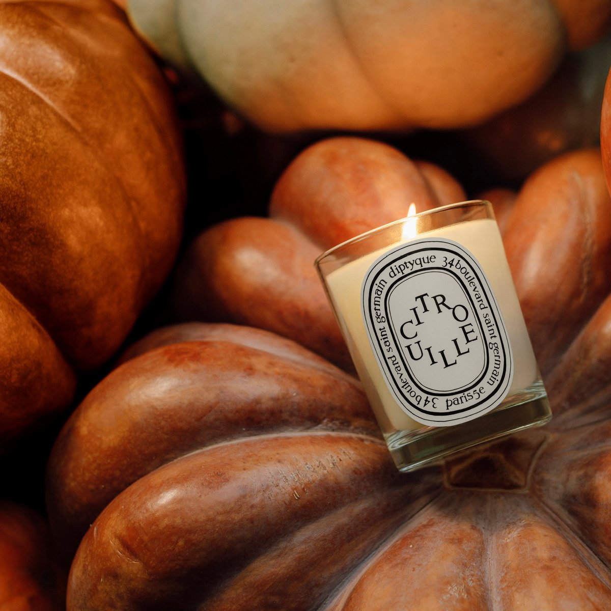 「ディプティック」かぼちゃが香るキャンドルを期間限定発売 秋の 