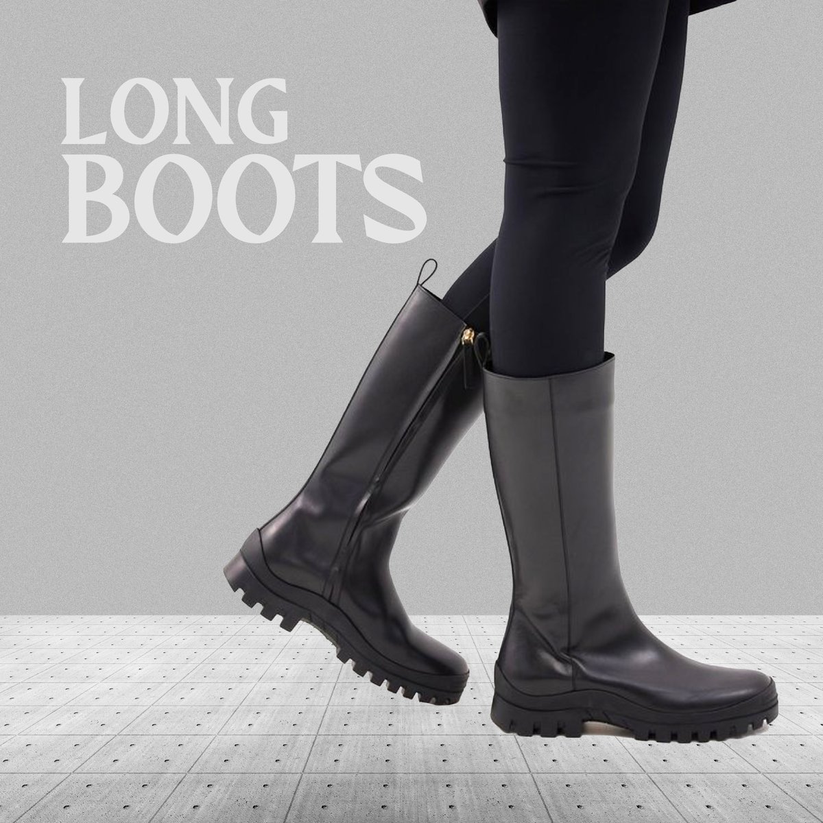 トレンドライクな足もとを約束。おすすめロングブーツ7選