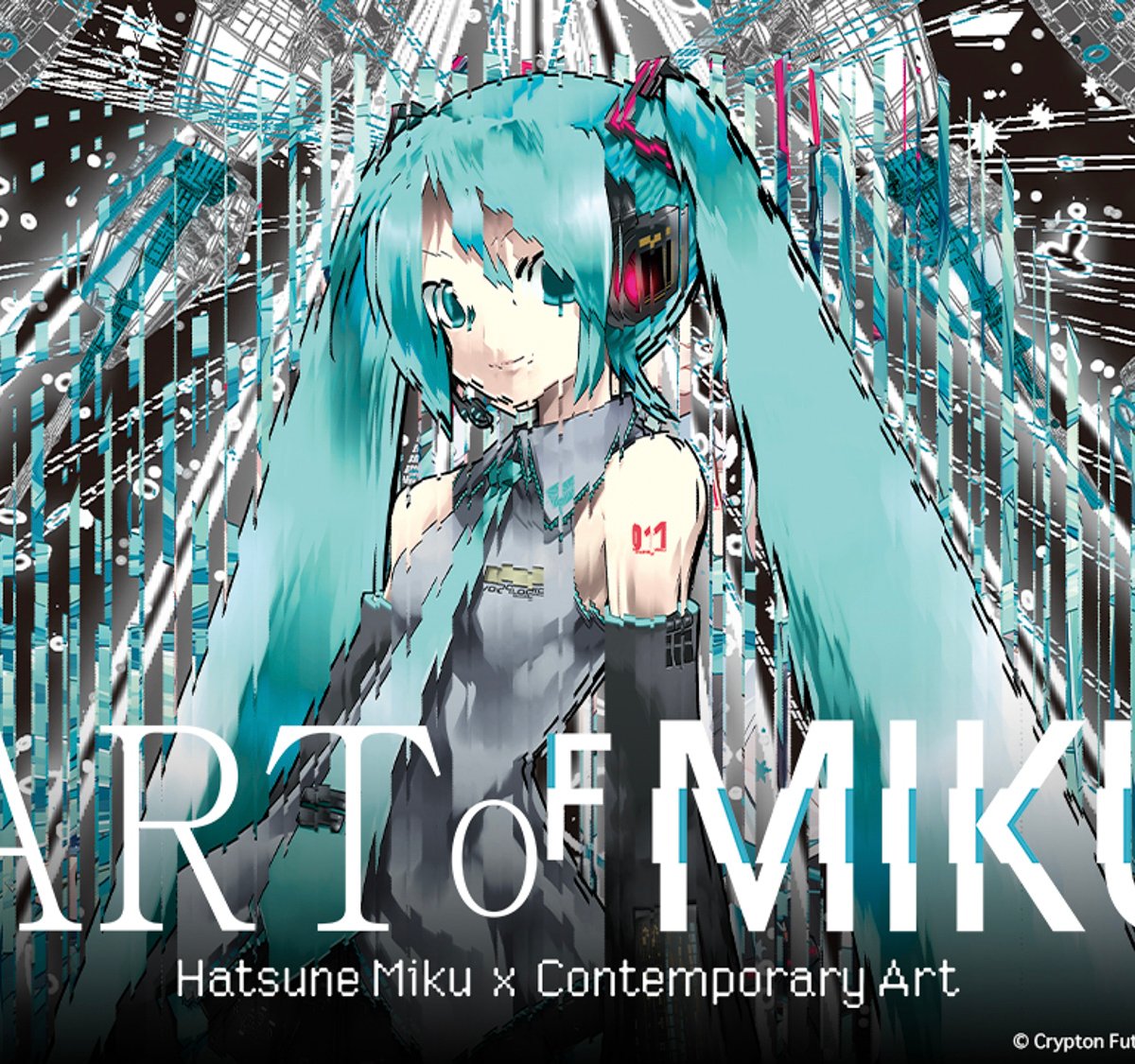 国内初の初音ミク×現代アート展が渋谷パルコで開催、グラウンド Yなど