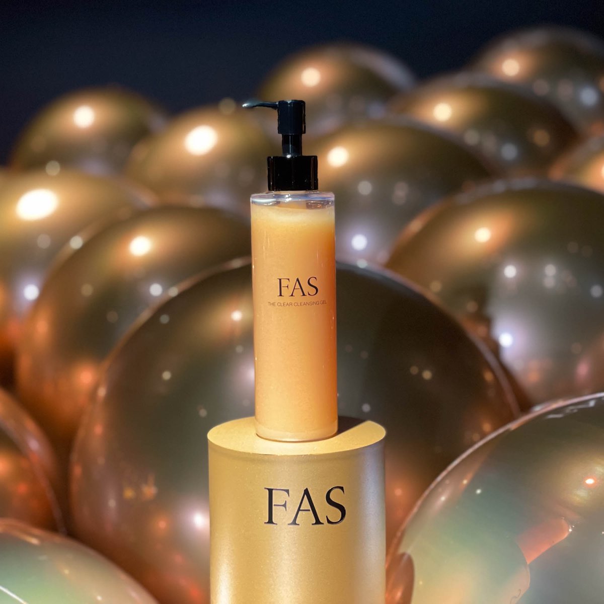 FAS クレンジングジェル　＆　オイルセラム　セット FAS THE CLEAR CLEANSING GEL（クレンジング） | 発酵科学