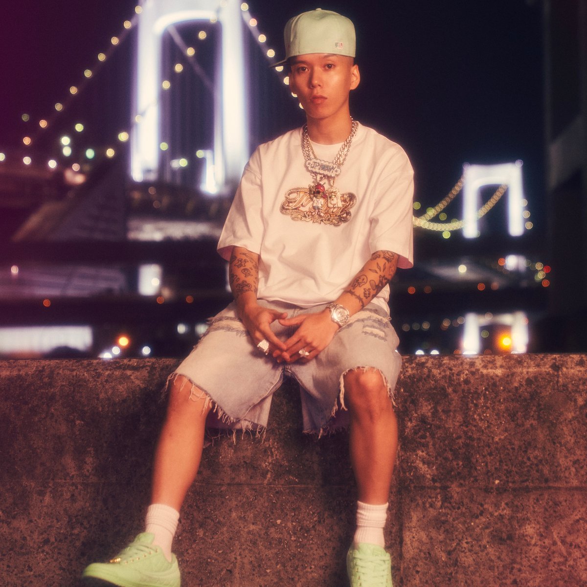 FILA TENNIS 88 JP THE WAVY パープル スニーカー JP THE WAVY × FILA TENNIS 88 PURPLE – HOMEGAME TOKYO