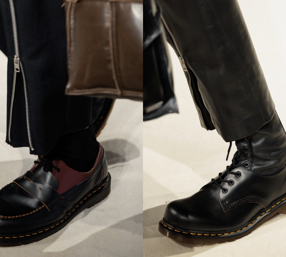 【新品未使用】MM6 メゾンマルジェラ×ドクターマーチン ローファー 靴 23 MM6 × Dr.Martens エムエムシックス メゾンマルジェラ ドクター