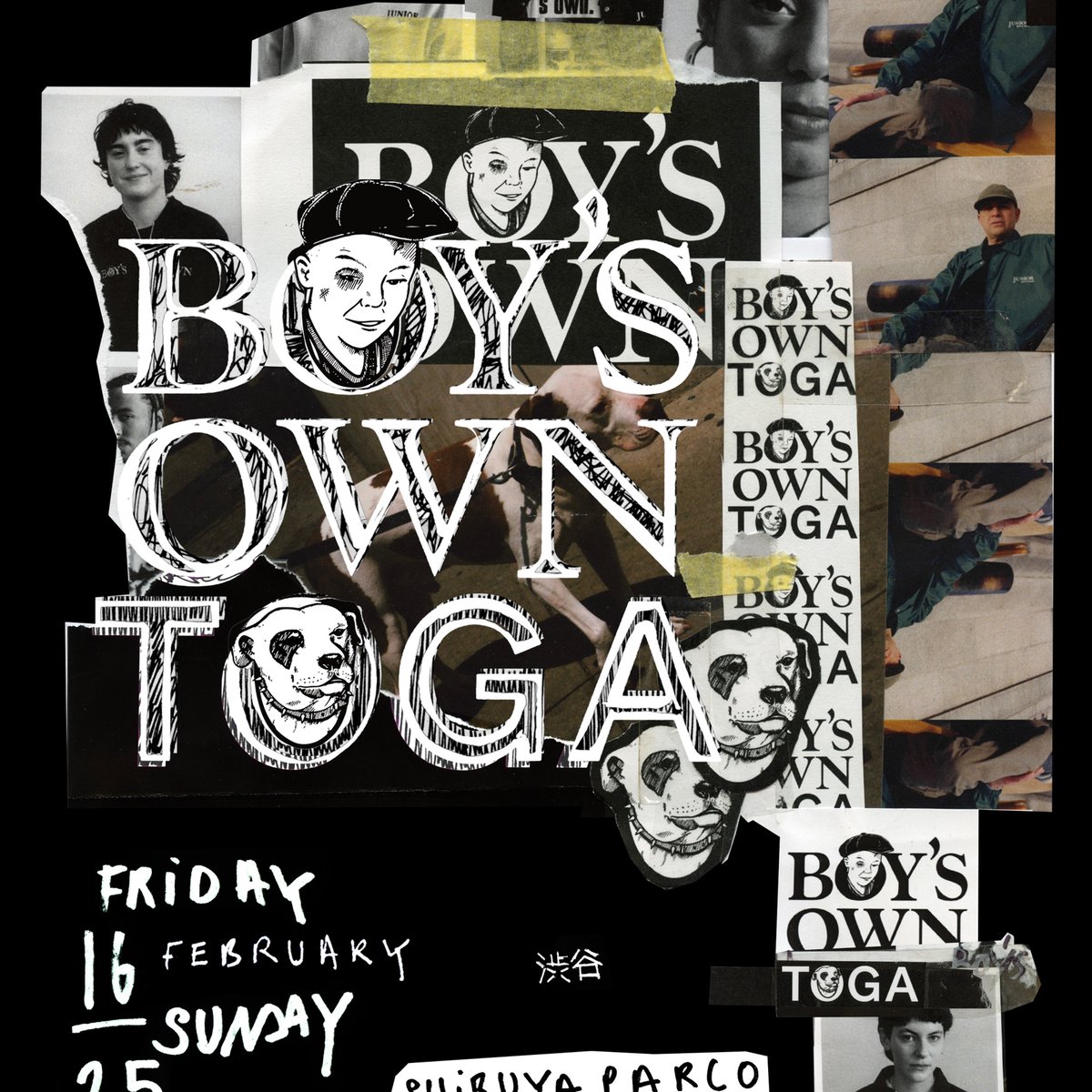 TOGA x BOY’S OWN コラボ バケットハット TOGA x BOY'S OWN コラボ バケットハット