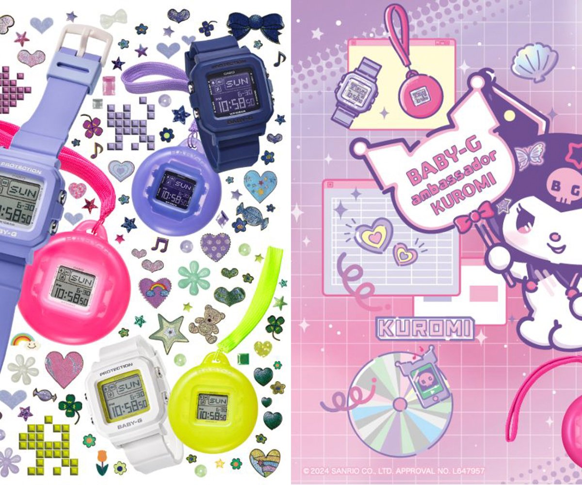 新品・検品済・特典複数】⭐︎クロミ腕時計(デジタル×アナログ