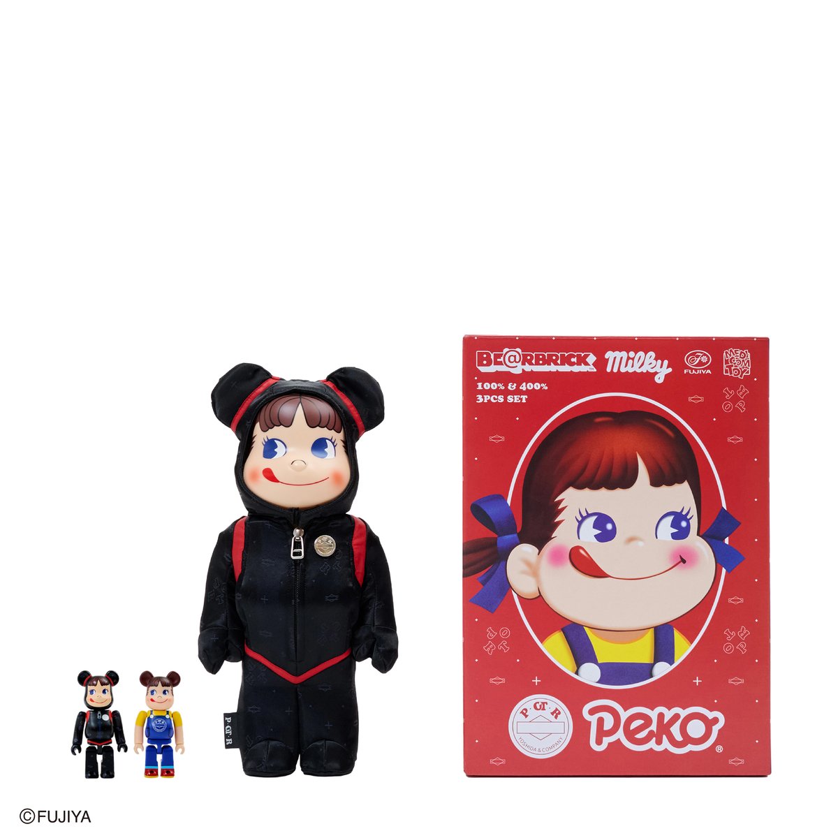 1000% BE@RBRICK ペコちゃん コーヒーミルキー ベアブリック MEDICOM