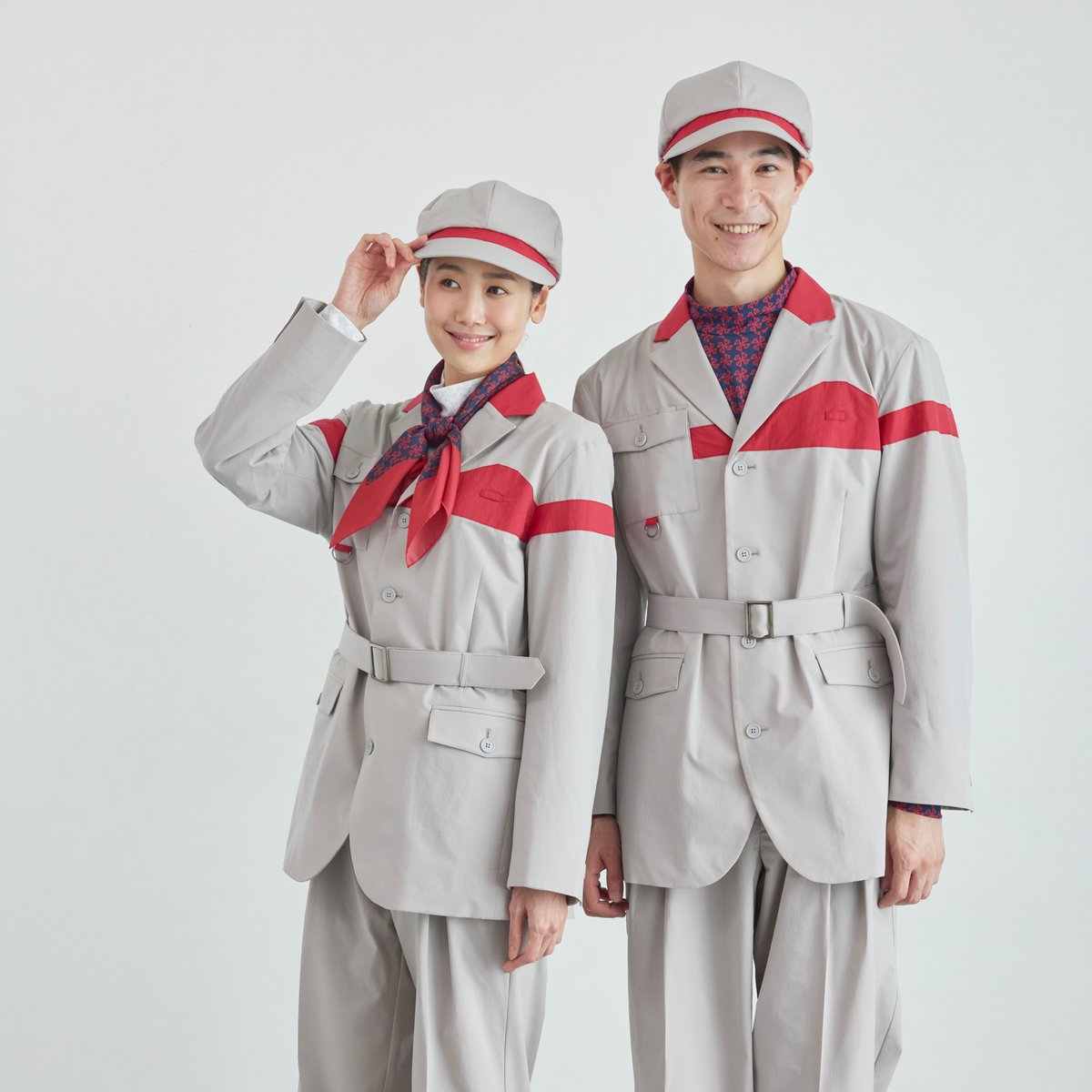 松坂屋　制服 ジュンが富士急ハイランドの制服をデザイン、寒暖差に対応できる機能を搭載