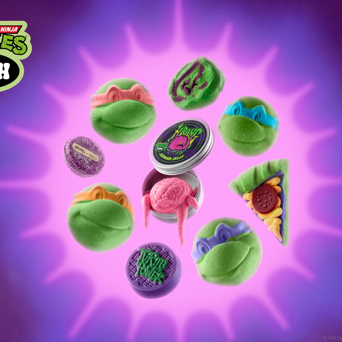 ラッシュとミュータント タートルズがコラボ プラスチック不使用のデザイン