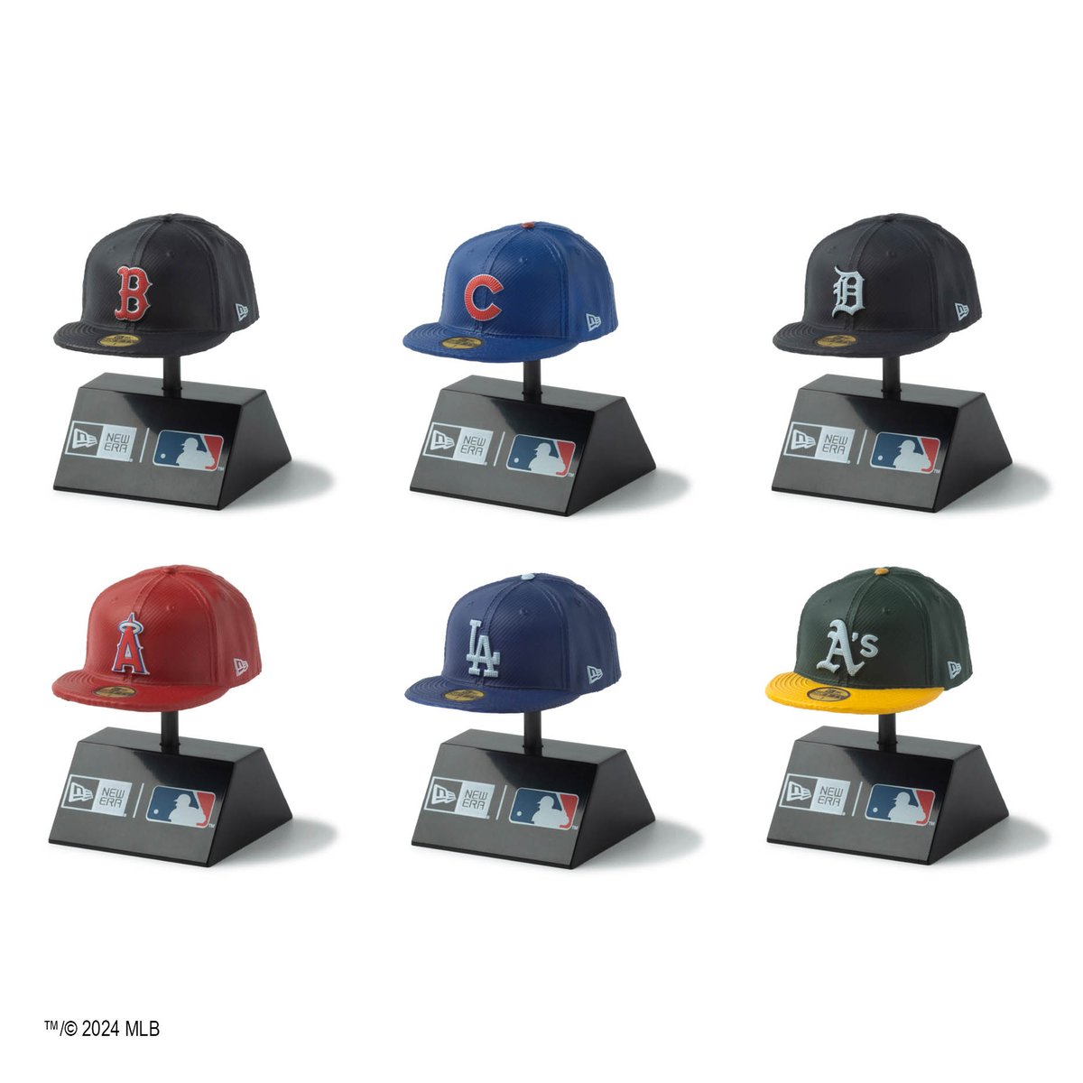 ニューエラ NEW ERA MLB限定ガチャ 東京シリーズ 全6種 コンプリート 6種セット ニューエラ MLB開幕戦2025 東京シリーズ ガチャ