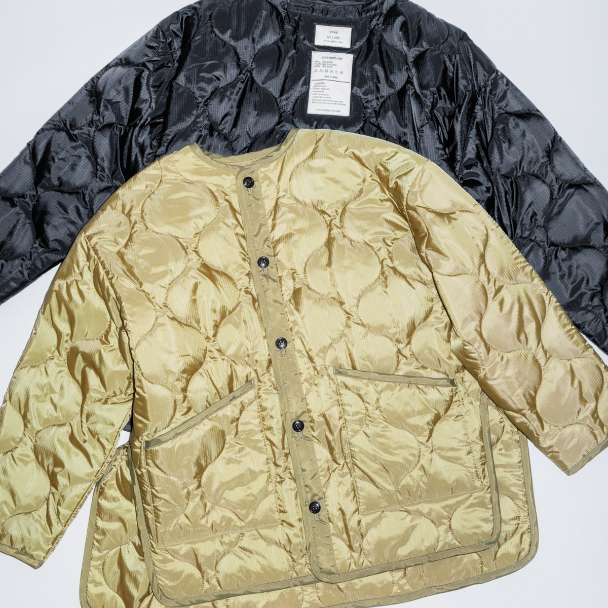 最終値下げトゥモローランドエディションユナイテッドアローズハイクジャーナル ua-hyke-quilted-liner-001-