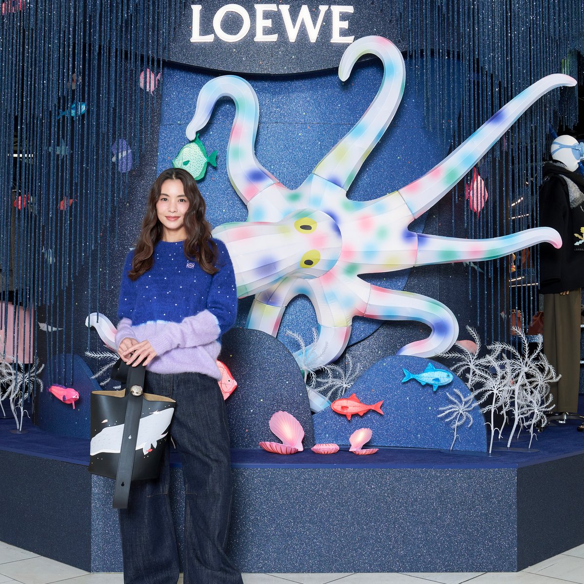 10万タグ付 ロエベ LOEWE かぎ針編み トカゲトップ コットン S 港区 10万タグ付 ロエベ LOEWE かぎ針編み トカゲトップ コットン S 港区
