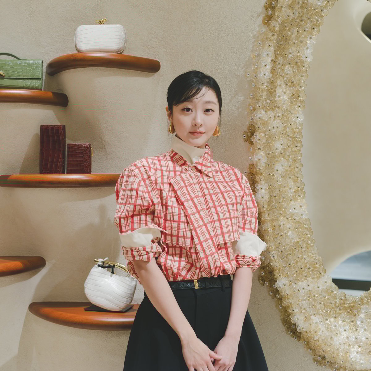 キム・ダミと巡る 「ボッテガ・ヴェネタ 麻布台ヒルズ」 曲線のラビリンス