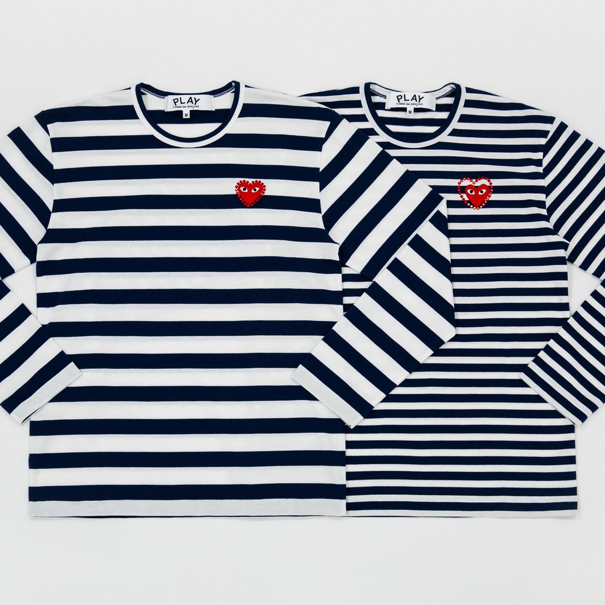 プレイ コム デ ギャルソンが新作シリーズを発売、ラインストーンや