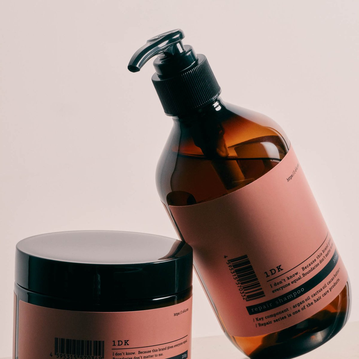 新品　1DK リペアシャンプー　トリートメント　美容室専売品 正規販売店】1DK リペア シャンプー 300ml トリートメント 300g セット