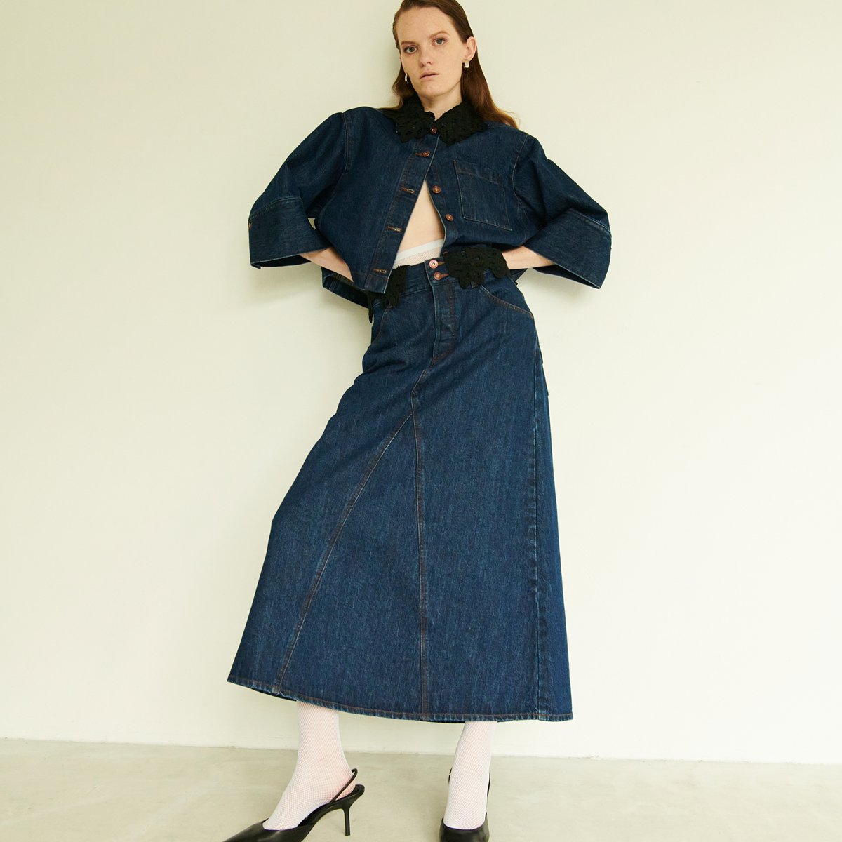 MUVEIL(ミュベール) ディッキーズコラボコート navy - YAMAROKU