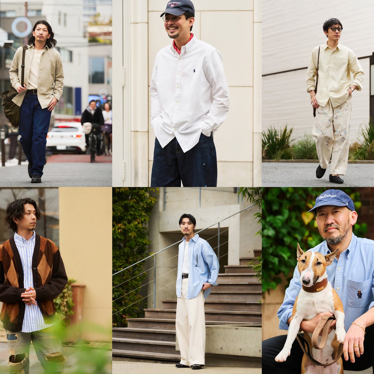 6人のファッションラバーが個性豊かに着こなす 「ポロ ラルフ ローレン 