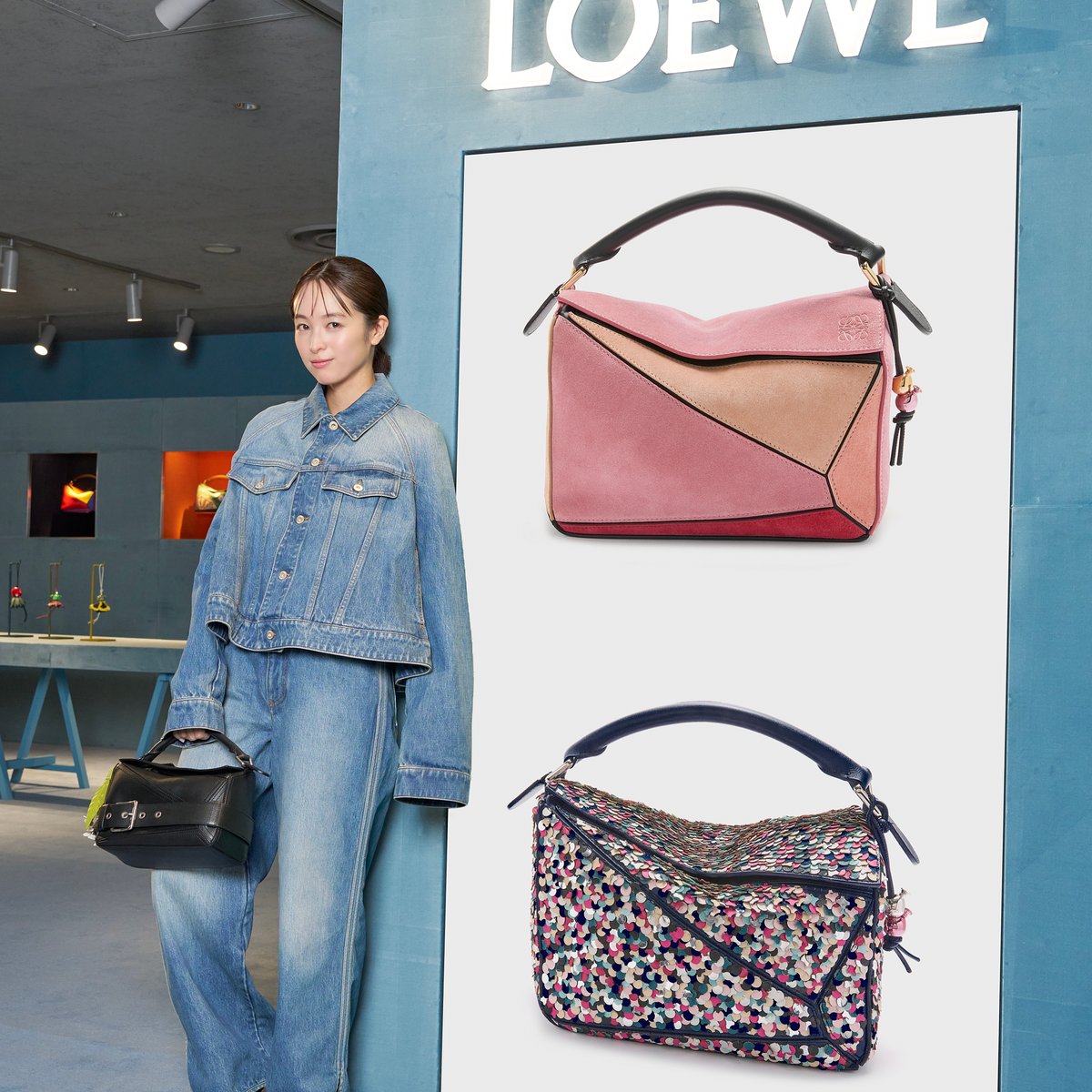 美品　LOEWE ロエベ　パズルバック　名古屋高島屋購入 美品 LOEWE ロエベ パズルバック 名古屋高島屋購入 - メルカリ