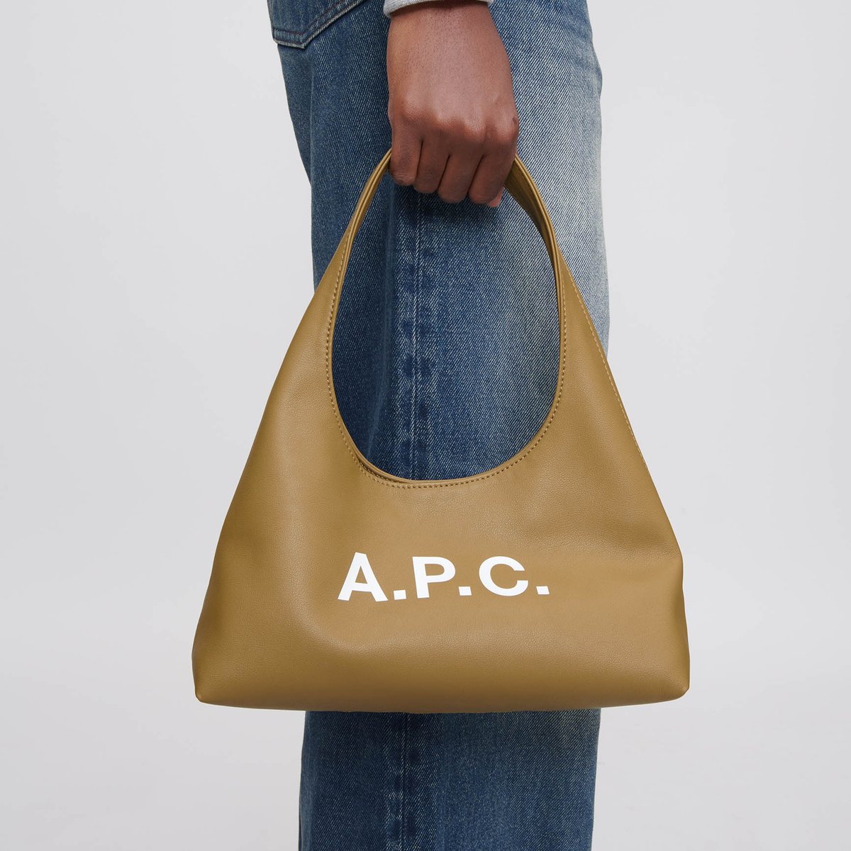apc デニムドラムバック 美品 A.P.C デニム 2way ドラム ショルダーバッグ ボストン