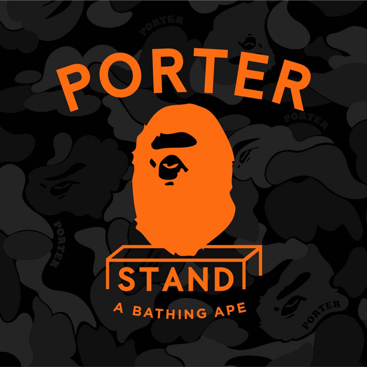 BAPE®️ x PORTER STAND のコラボ企画 “TRUNK SHOW” の情報が