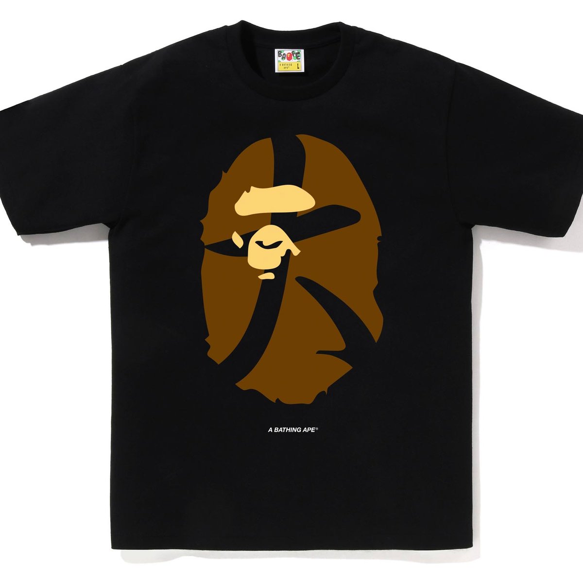 ape エイプのシャツ A BATHING APE - A BATHING APE ロゴTシャツ パイレーツ 大猿 シングル