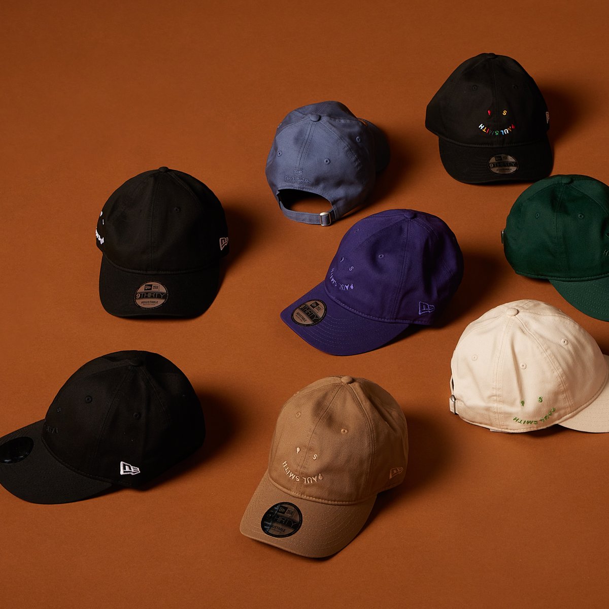 ポールスミスNew Era 9THIRTY ブラックキャップ ポールスミスNEW ERA 9THIRTY ブラックキャップ
