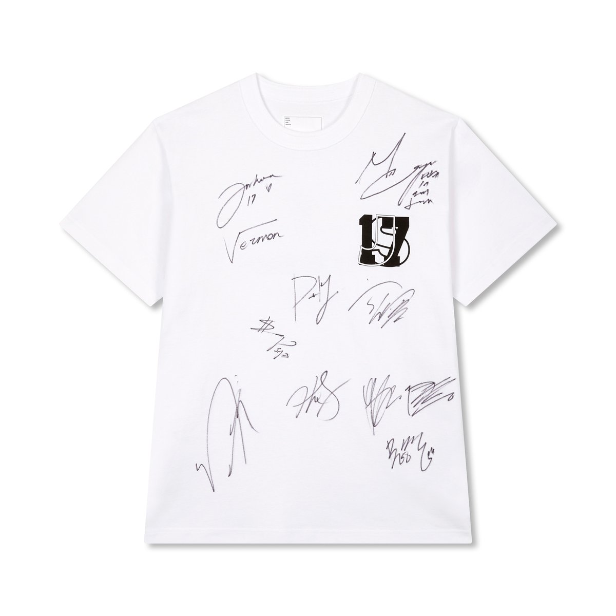 NCT127サイン入り Tシャツ（メンバー名入り） NCT127サイン入り Tシャツ（メンバー名入り）