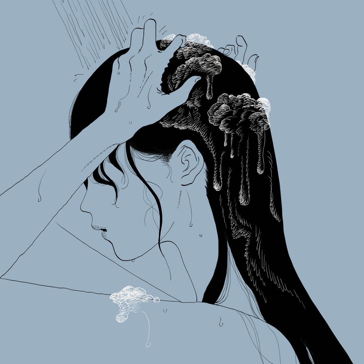 『TANAKAページ』手描きイラスト tanaka-misaki-hiyomi-20250616-