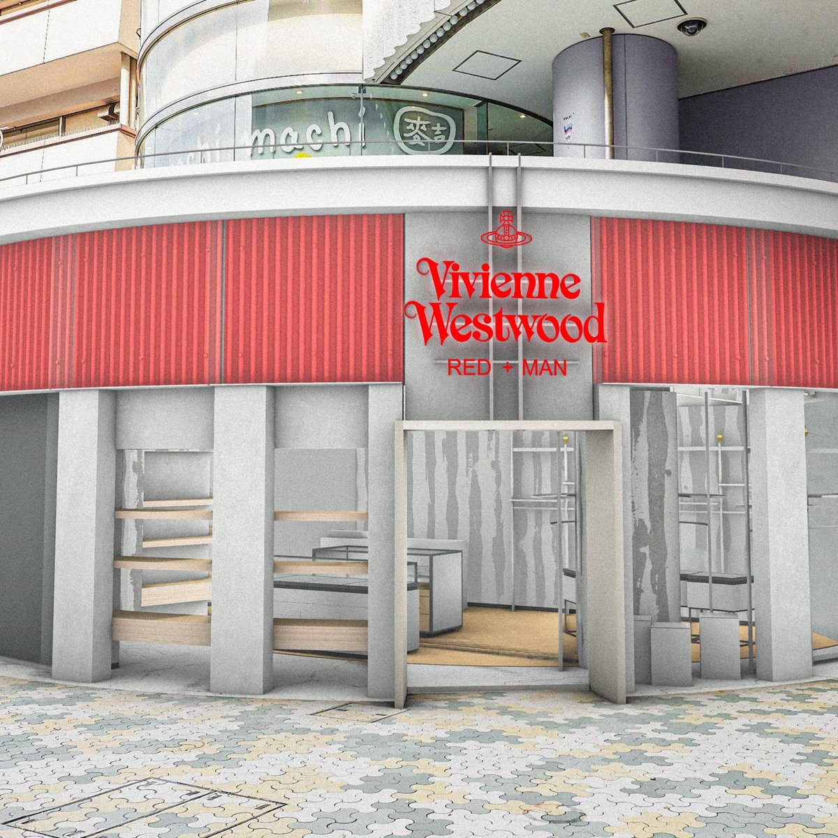 ヴィヴィアン・ウエストウッド レッドレーベル」ラフォーレ原宿店が