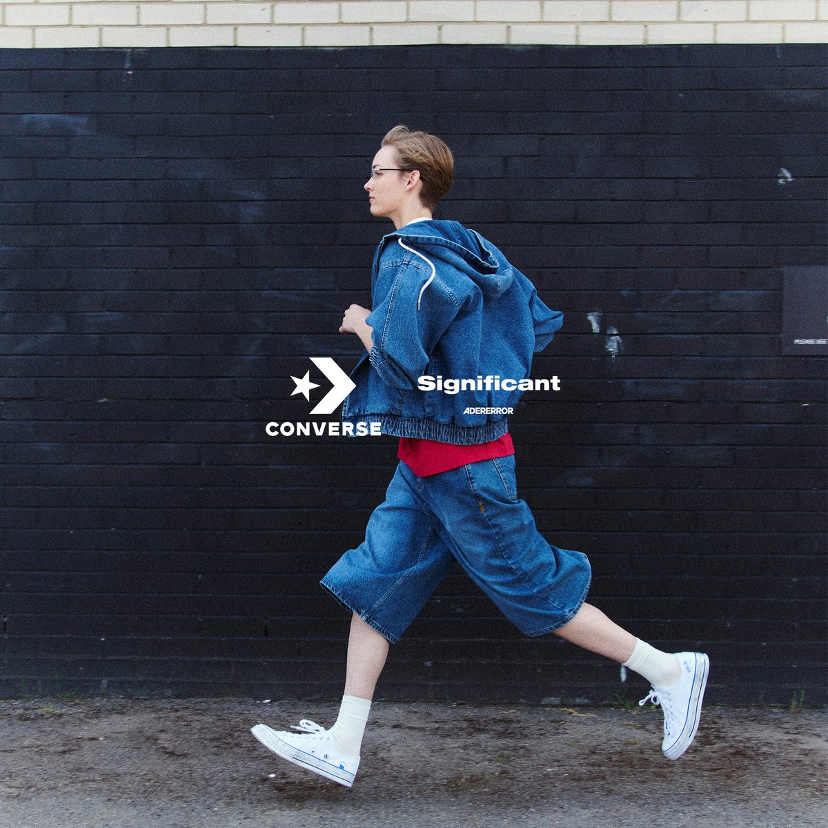 adererror × Converse コンバース　アダーエラー アーダーエラー × コンバース第4弾 アシンメトリーにアレンジ
