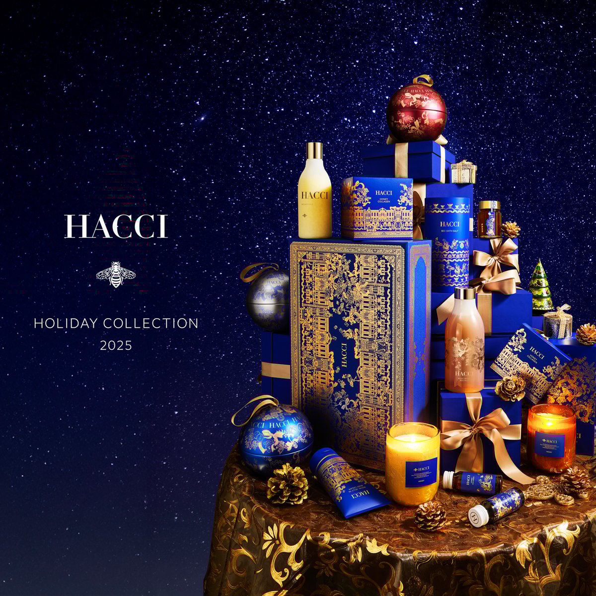 未使用 HACCI ハッチ ハニーノエル クリスマスコフレ 贅沢セット HACCI（ハッチ）］HONEY NOEL（ハニーノエル）［2024年 11月発売