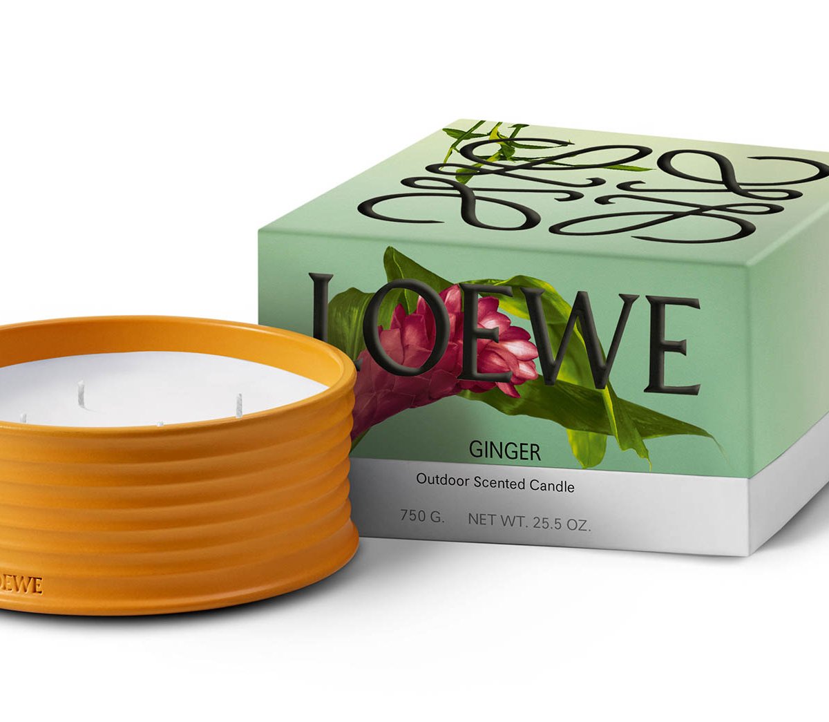 【未使用品】 LOEWE キャンドル Scented Candle ロエベ ミモザ フレグランスキャンドル イエロー - LOEWE