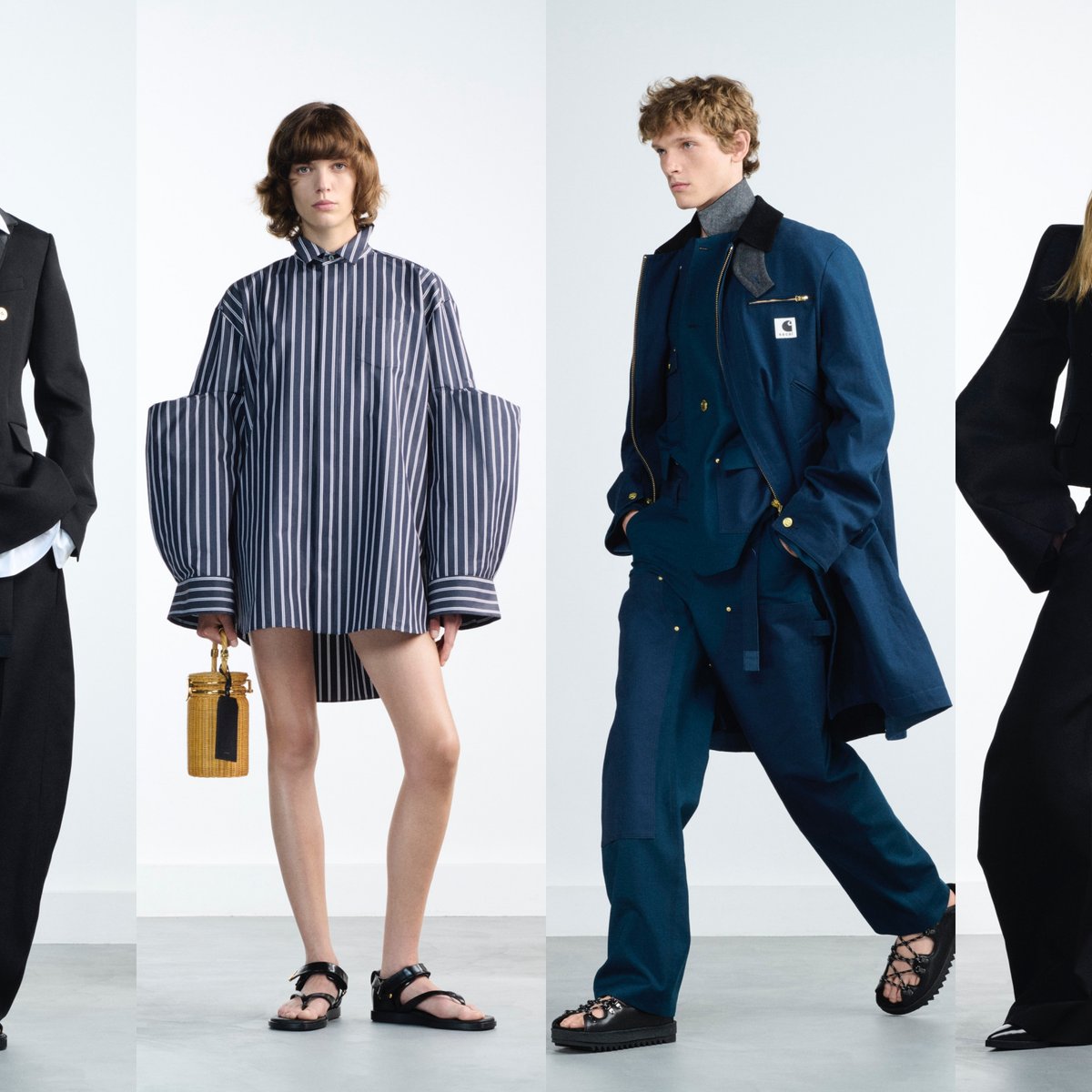 新たなシルエットが生み出すエフォートレスな洗練性 「サカイ