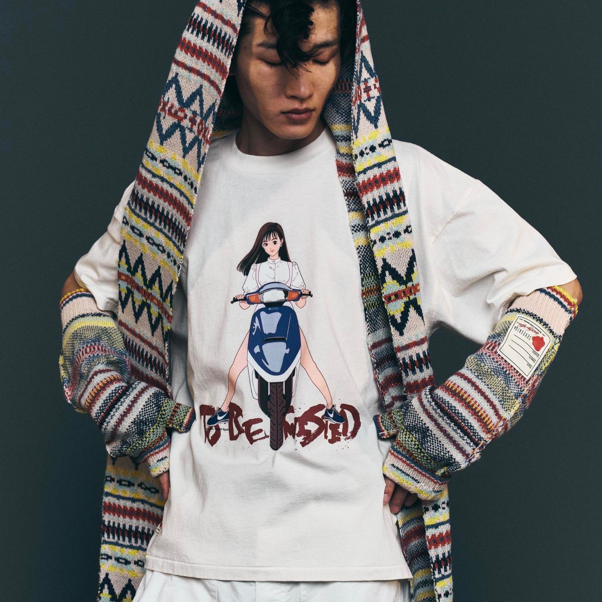 エウレカセブン　SEVESKIG 古塔つみ　ロングTシャツ セヴシグ」が漫画家・江口寿史とコラボ 「老人Z」などをモチーフ