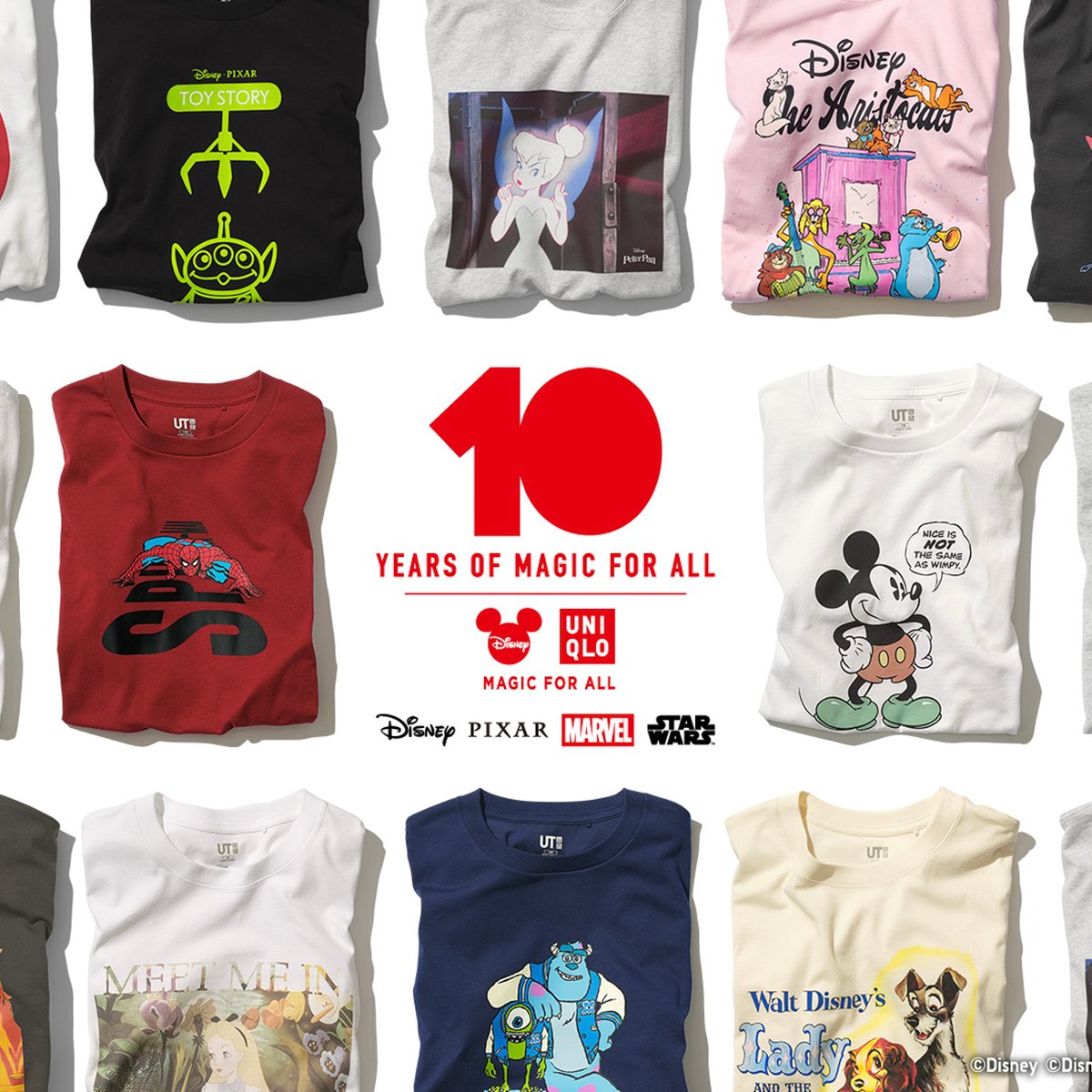【OVO x Disney】コラボ☆VALENTINE'S T-SHIRT☆コットンTシャツ OVO X Disney Valentine's Longsleeve Shirt Mickey Minnie