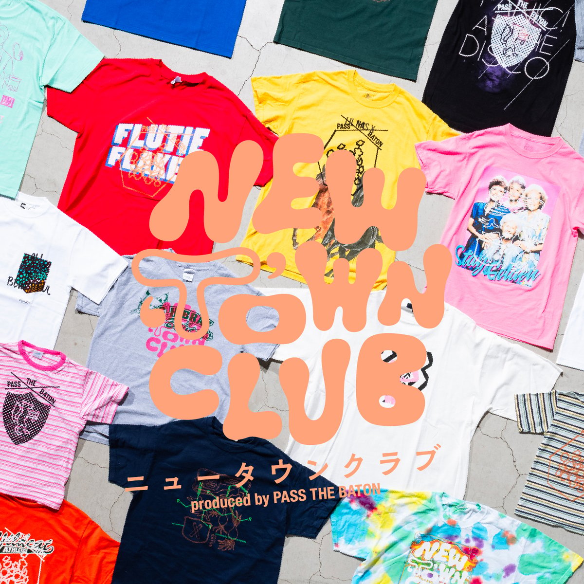 パスザバトン」がデッドストックTシャツ1000点を集めたイベントを新宿