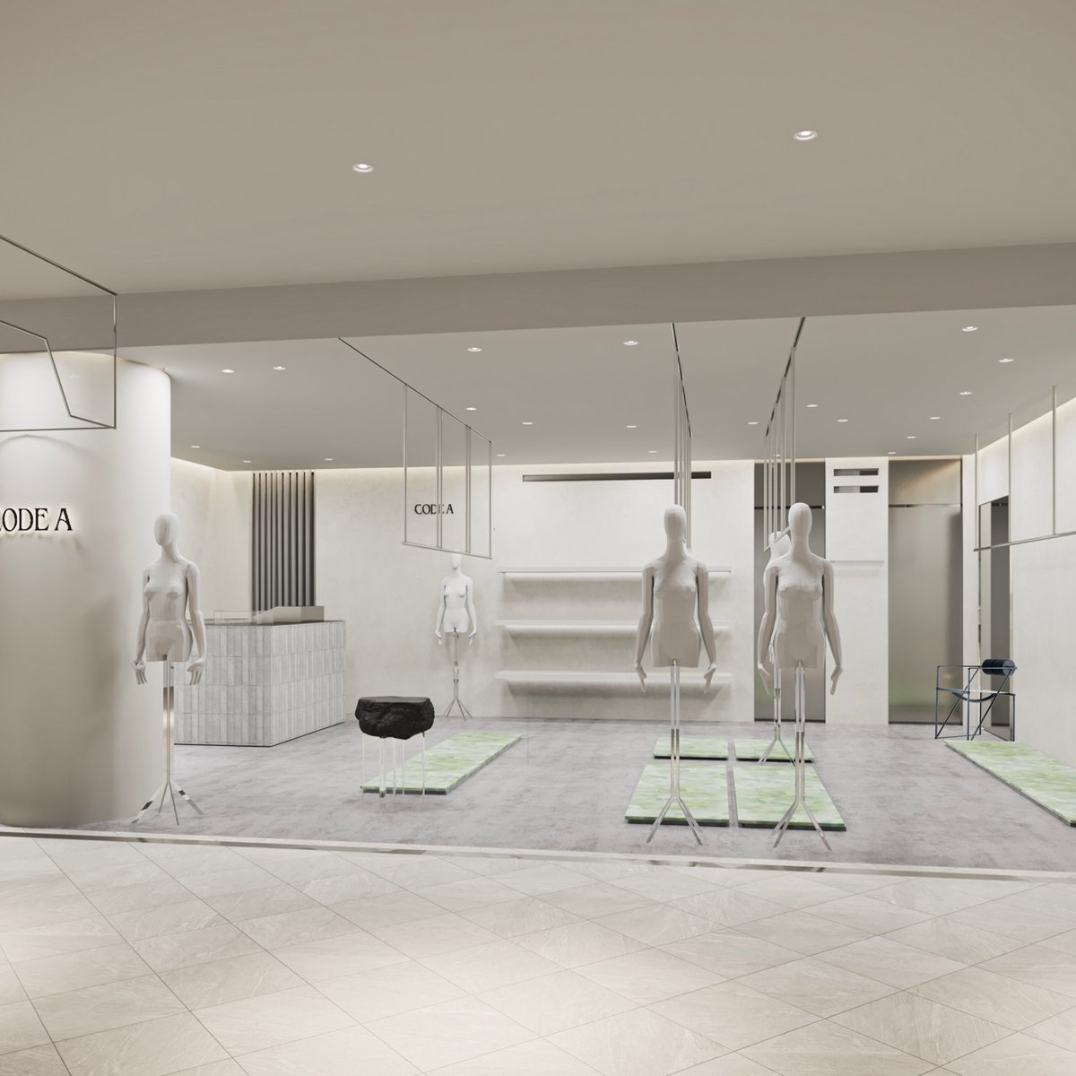 ワールド手掛ける「CODE A」が初の実店舗をルミネ新宿にオープン