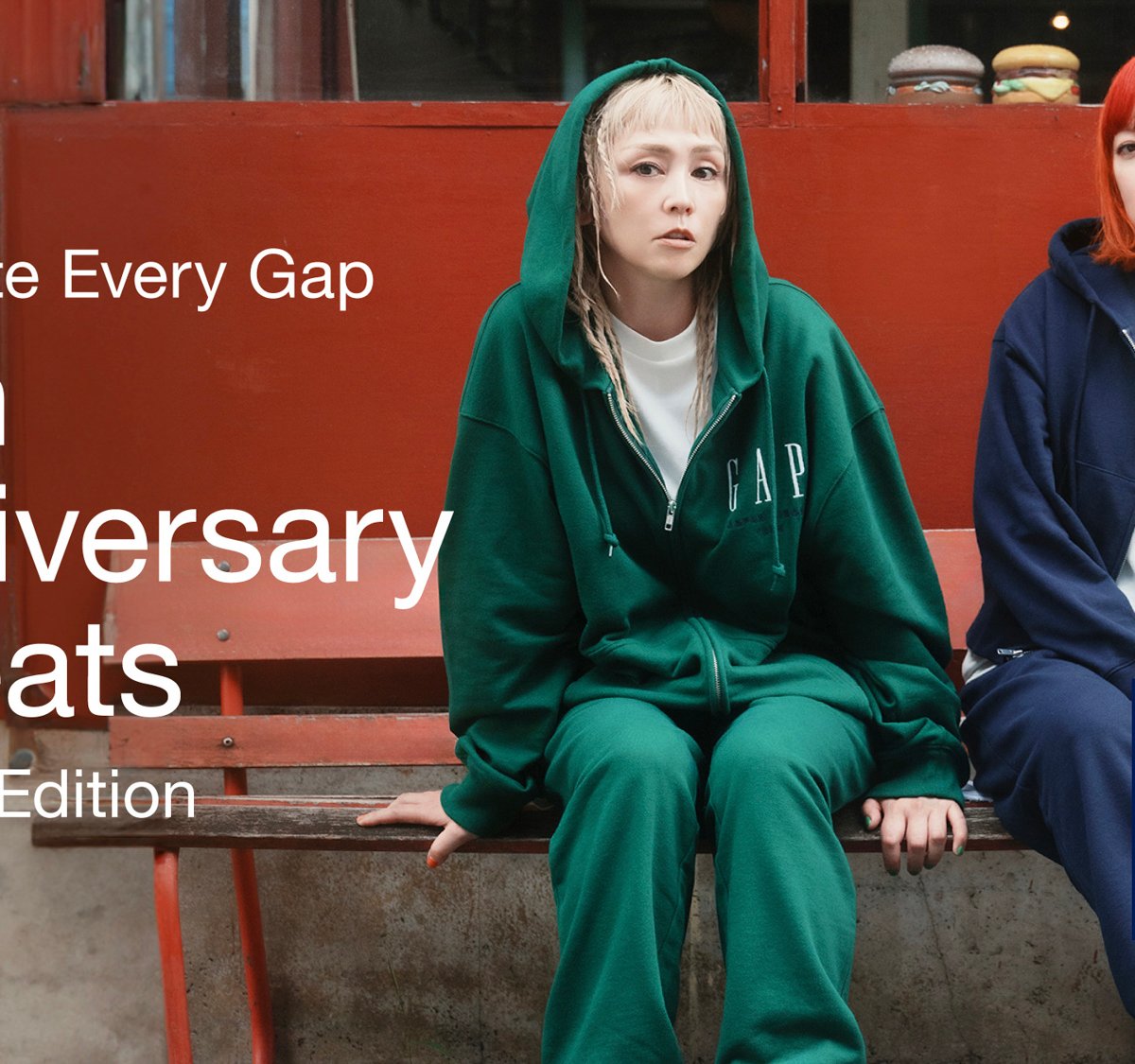 ギャップが日本上陸30周年記念スウェットを発売