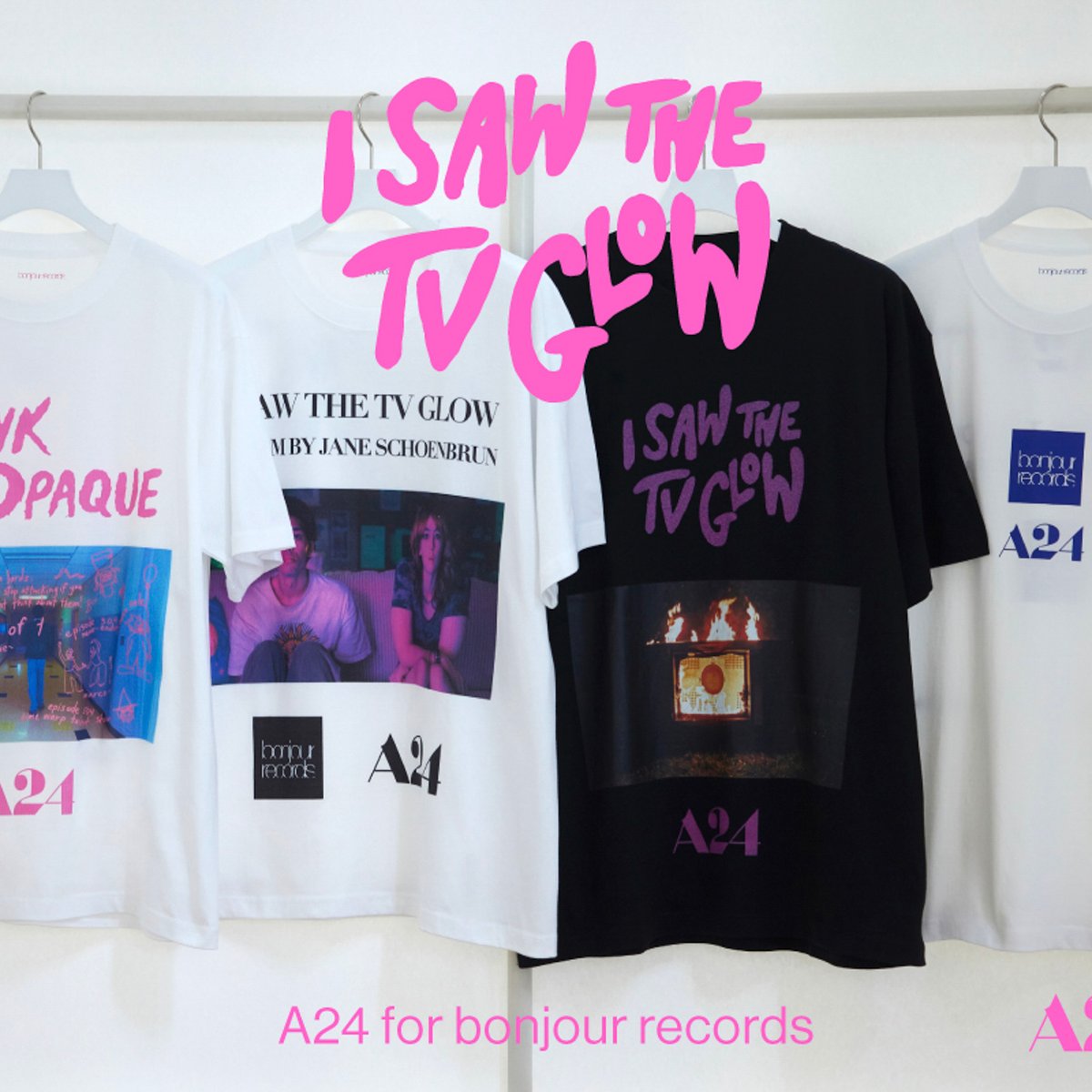 ボンジュール レコード、A24最新作「テレビの中に入りたい」公開を記念