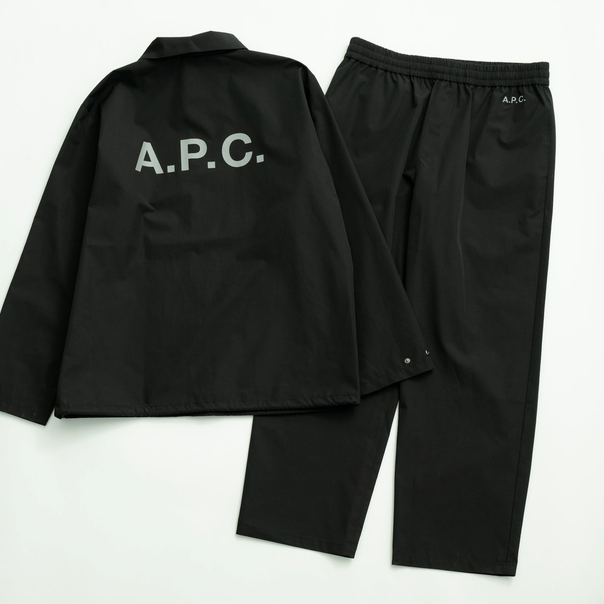 専用出品 ロンハーマン別注 A.P.C. オープンカラーシャツ ブラック S 愛用品備忘録Vol.5】A.P.C. for Ron Herman Jacket「VESTE JEAN