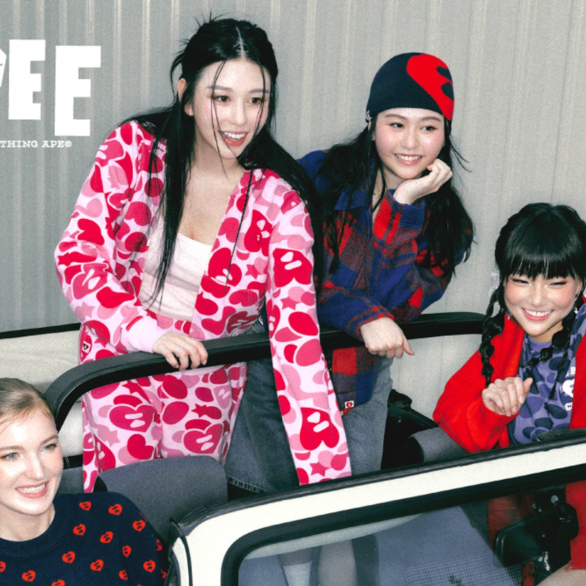 ベイプのガールズライン「APEE」が再始動、原宿に旗艦店をオープン Z