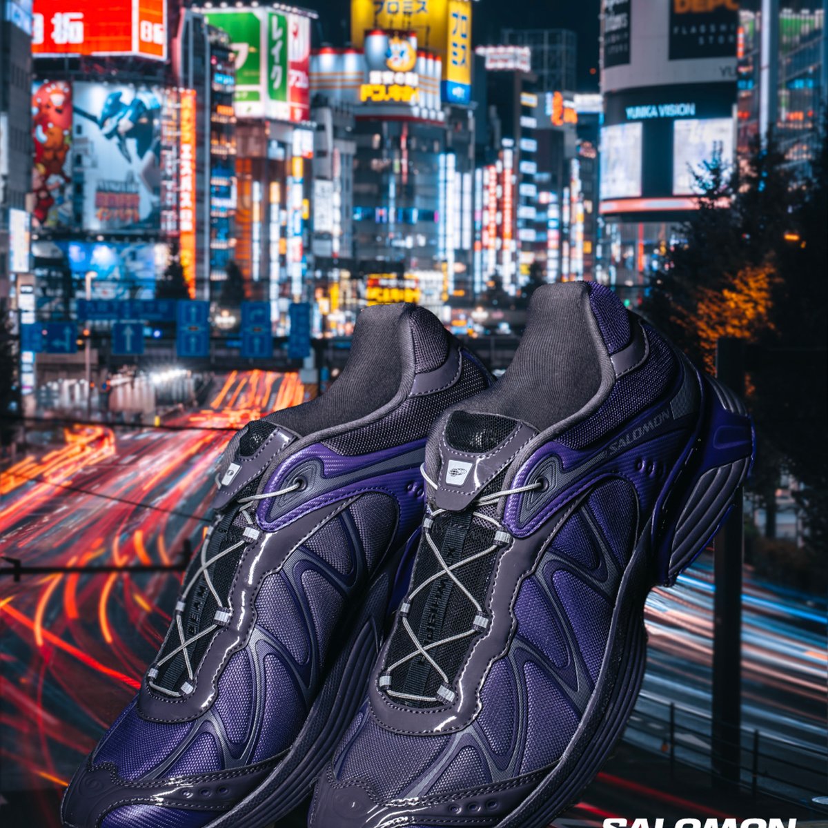 Salomon Hologram Mサイズ 紫/黒 beams-salomon-xt-20251001-21-