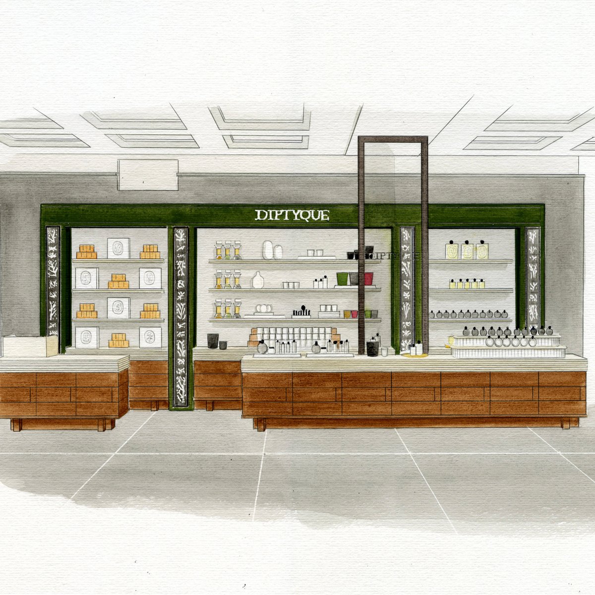 ディプティック」の新店が銀座三越にオープン オスマン建築の精神と